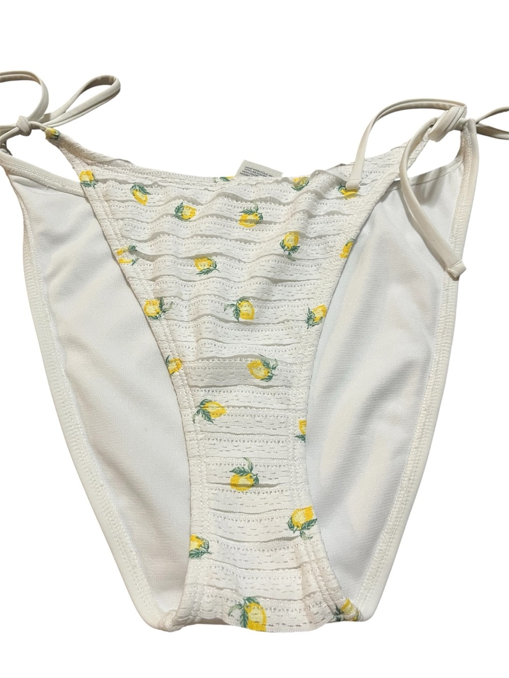 No Boundaries Lemon Squeeze Side Tie Bottom